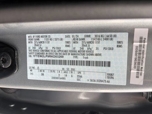 Used 2024 Ford F150 STX AWD/4WD image 29