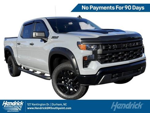 Certified 2024 Chevrolet Silverado 1500 Custom Trail Boss w/ Dark Appearance Package image 1
