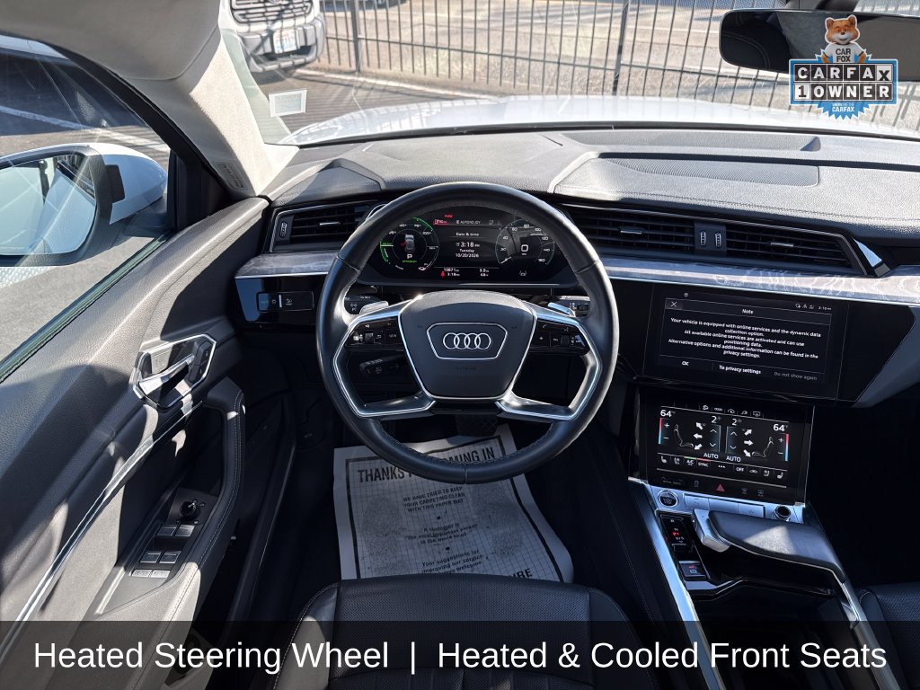 Used 2024 Audi Q8 e-tron Premium Plus w/ Premium Plus Package AWD/4WD image 18