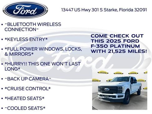 Used 2025 Ford F350 Platinum AWD/4WD image 12