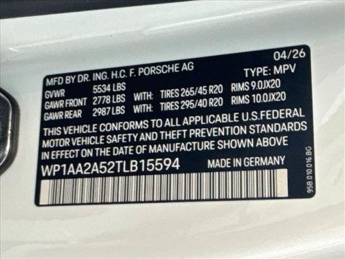 New 2026 Porsche Macan Turbo AWD/4WD image 26