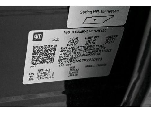 Certified 2023 Cadillac XT6 Sport w/ Technology Package AWD/4WD image 63