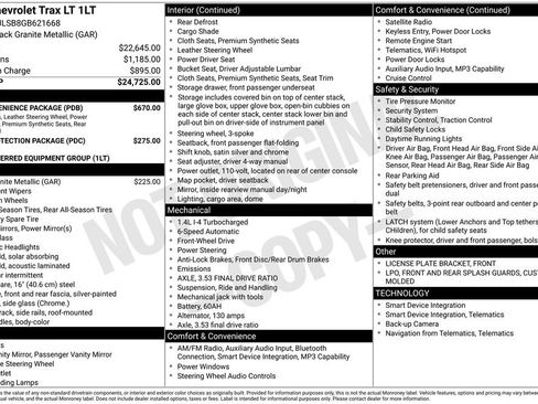 Used 2016 Chevrolet Trax LT w/ LT Convenience Package image 8