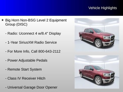 Used 2019 RAM 1500 Big Horn AWD/4WD image 21