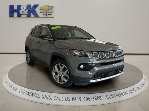 Used 2022 Jeep Compass Limited w/ Sun and Sound Group AWD/4WD image 1