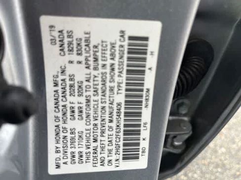 Used 2019 Honda Civic LX image 9