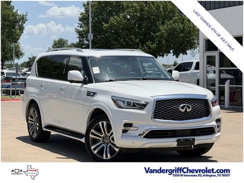Used 2021 INFINITI QX80 Luxe w/ Cargo Package RWD image 2