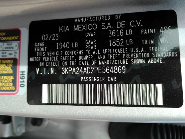 Used 2023 Kia Rio S FWD image 45