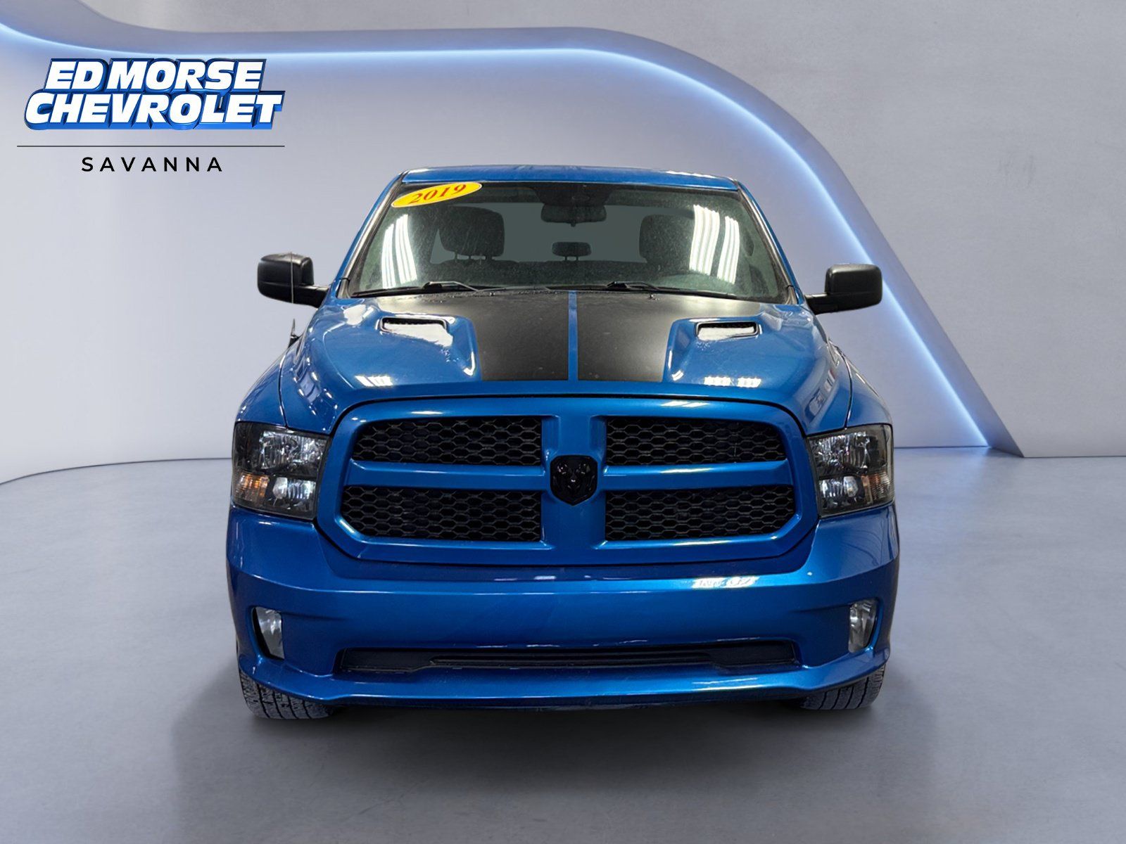 Used 2019 RAM 1500 Express w/ Hydro Blue Sport Package AWD/4WD image 8