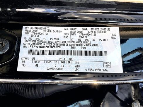 Used 2022 Ford F150 XL w/ STX Appearance Package image 34