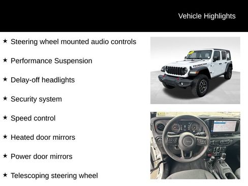 Used 2024 Jeep Wrangler Unlimited Rubicon AWD/4WD image 16