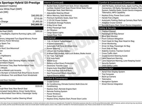 Certified 2026 Kia Sportage SX Prestige AWD/4WD image 27