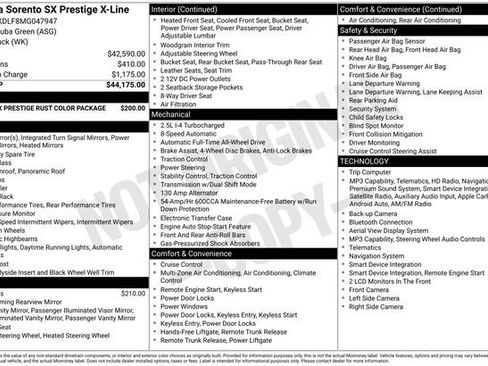 Used 2021 Kia Sorento SX Prestige AWD/4WD image 5