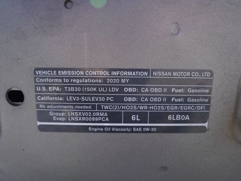 Used 2020 Nissan Sentra S FWD image 6