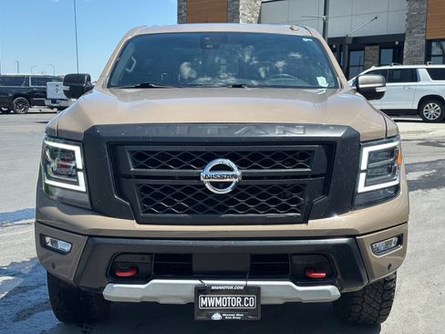 Used 2021 Nissan Titan PRO-4X w/ Pro-4x Convenience Package AWD/4WD image 2
