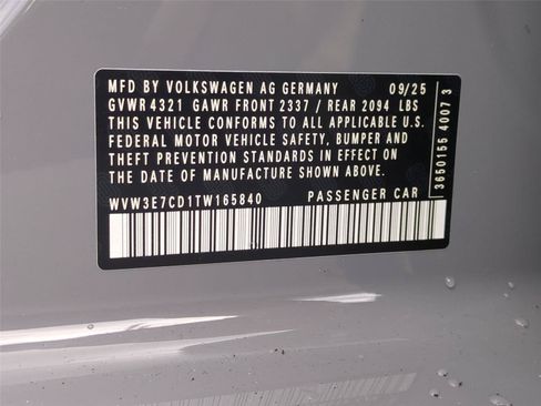 New 2026 Volkswagen GTI SE FWD image 25