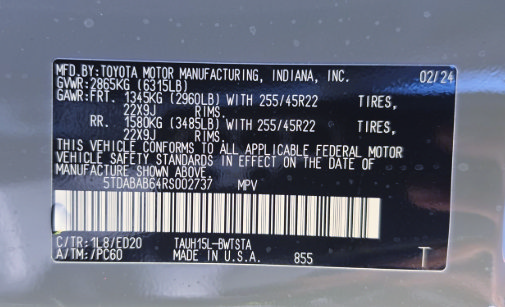 Used 2024 Lexus TX 500h AWD w/ Technology Package image 9