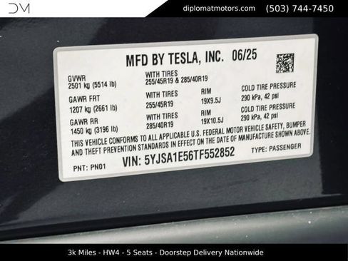 Used 2026 Tesla Model S AWD/4WD image 43
