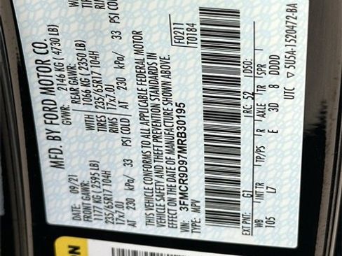 Used 2021 Ford Bronco Sport Badlands image 34