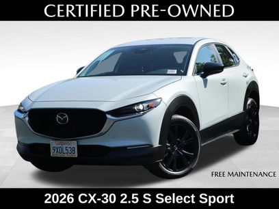 Certified 2026 MAZDA CX-30 AWD 2.5 S w/ Select Sport Pkg