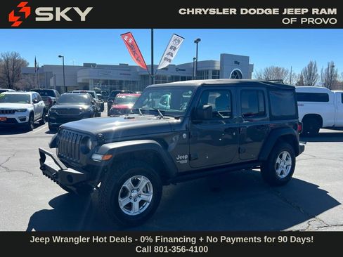 Used 2019 Jeep Wrangler Unlimited Sport S image 1