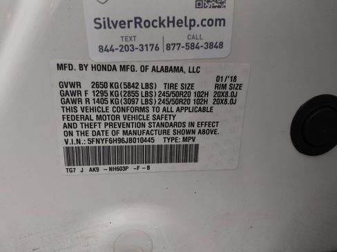 Used 2018 Honda Pilot Touring image 33