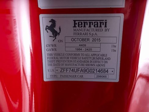 Used 2016 Ferrari F12 Berlinetta image 67