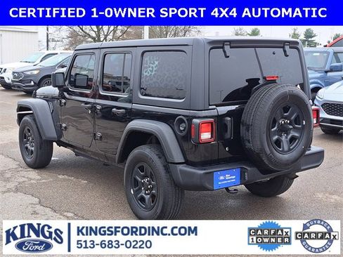 Used 2023 Jeep Wrangler Sport image 3