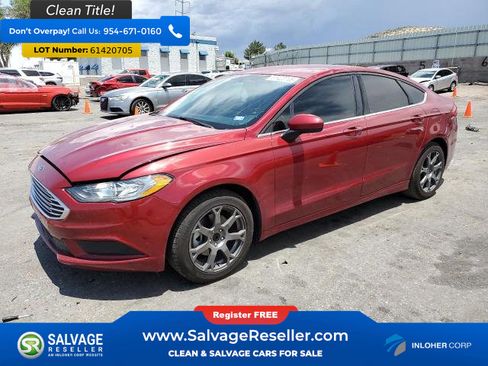 Used 2017 Ford Fusion SE w/ Fusion SE Technology Package FWD image 1