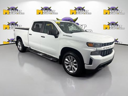 Used 2021 Chevrolet Silverado 1500 Custom w/ LPO, Dark Essentials Package AWD/4WD image 3