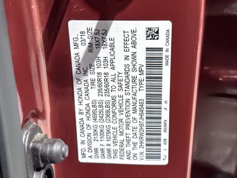 Used 2018 Honda CR-V Touring image 21