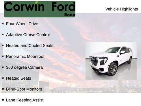 Used 2025 GMC Yukon Denali w/ Denali Reserve Package image 8
