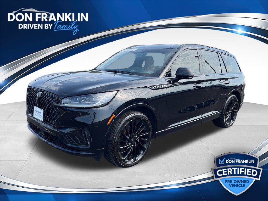 Used 2025 Lincoln Aviator Reserve w/ Jet Appearance Package AWD/4WD 360° Tour