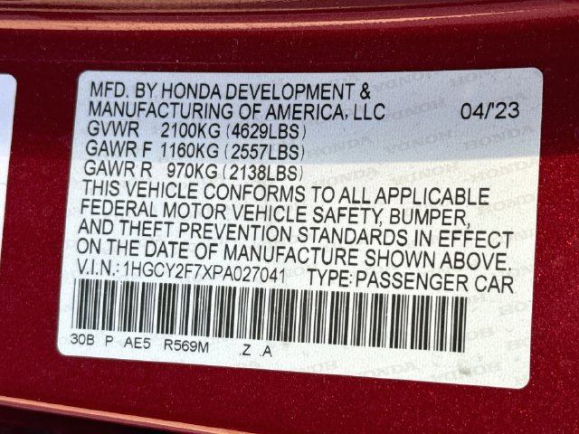 Used 2023 Honda Accord Sport image 21
