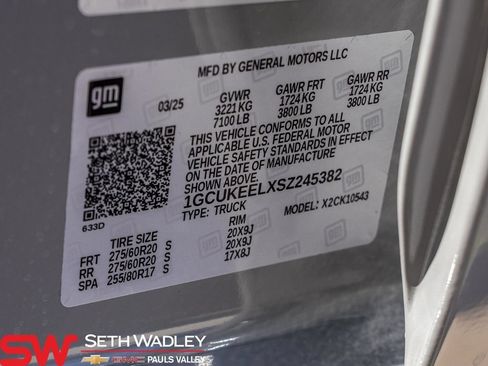 New 2025 Chevrolet Silverado 1500 RST AWD/4WD image 44