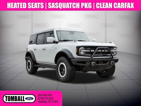 Certified 2022 Ford Bronco Outer Banks w/ Sasquatch Package AWD/4WD image 1