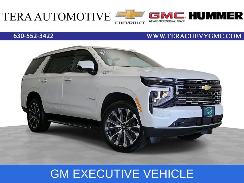 Certified 2025 Chevrolet Tahoe High Country w/ Sun And Tow Package AWD/4WD image 1