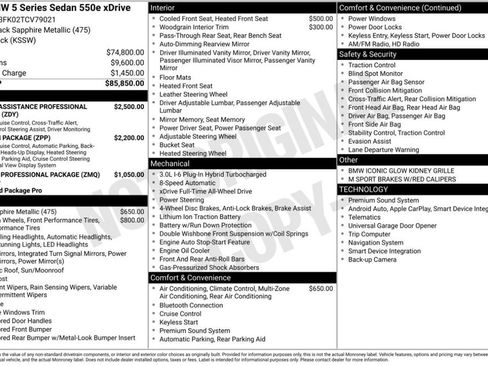 Certified 2026 BMW 550e xDrive 550e xDrive image 6
