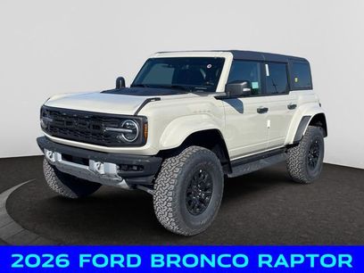 New 2026 Ford Bronco Raptor w/ Interior Carbon Fiber Pack