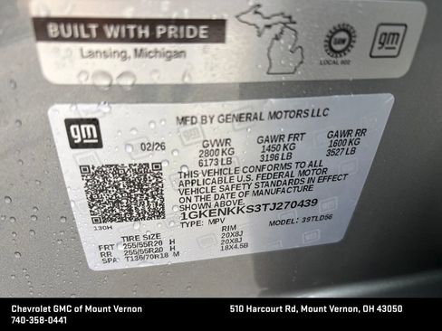 New 2026 GMC Acadia Elevation w/ Elevation Premium Package FWD image 31