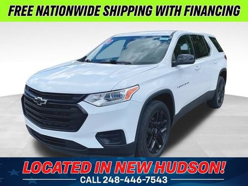 Used 2021 Chevrolet Traverse LS w/ LPO, Blackout Package FWD image 1
