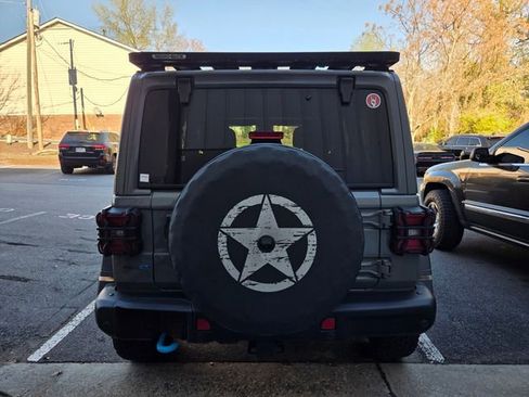 Used 2021 Jeep Wrangler Unlimited Rubicon 4xe w/ Steel Bumper Group image 4