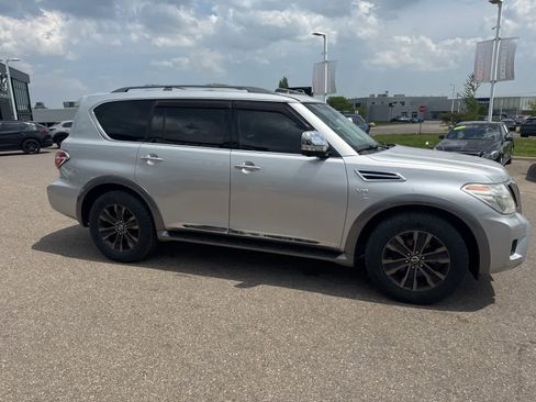 Used 2017 Nissan Armada Platinum w/ Captain Seat Package AWD/4WD image 4