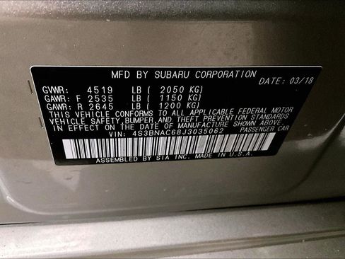 Used 2018 Subaru Legacy 2.5i Premium image 32