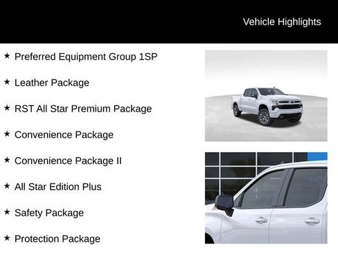 New 2026 Chevrolet Silverado 1500 RST w/ RST All Star Premium Package AWD/4WD image 8