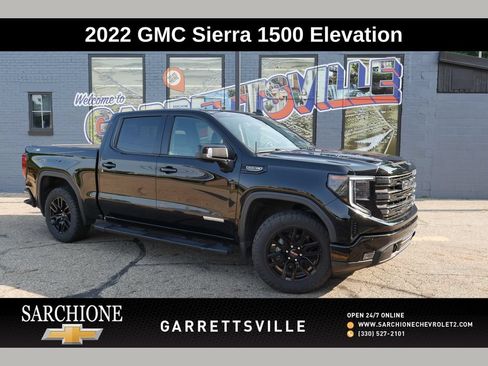 Used 2022 GMC Sierra 1500 Elevation w/ Elevation Premium Package AWD/4WD image 1
