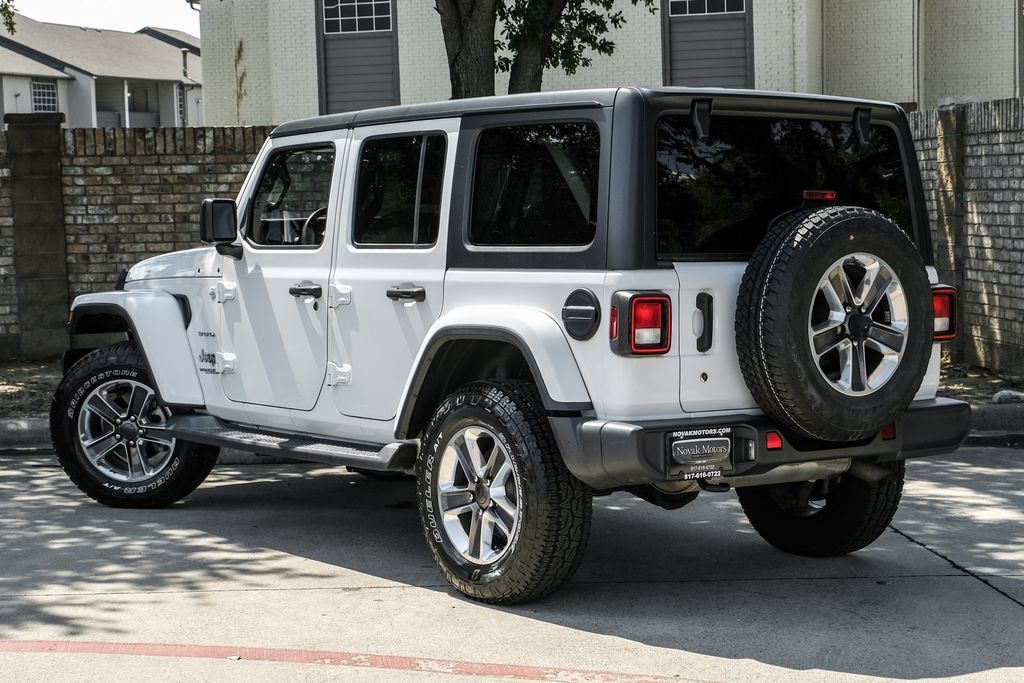 Used 2020 Jeep Wrangler Unlimited Sahara AWD/4WD image 20