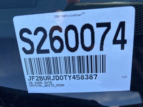 New 2026 Subaru Outback Touring XT image 4