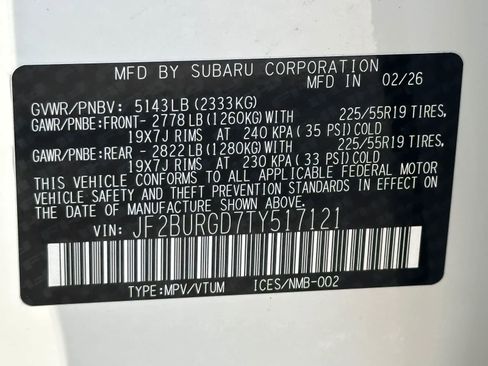 New 2026 Subaru Outback Limited XT AWD/4WD image 32