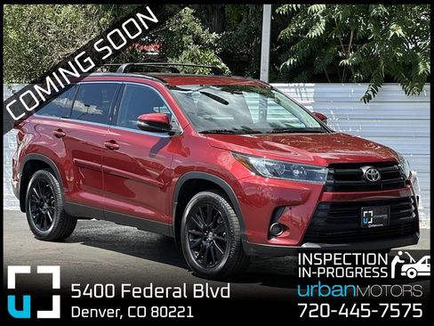 Used 2019 Toyota Highlander SE AWD/4WD image 1